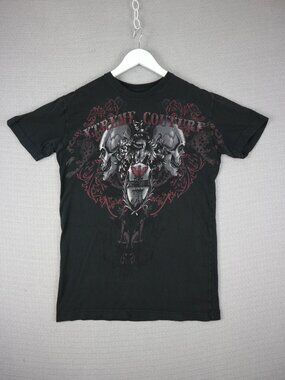 Xtreme Couture Y2K Grunge Skull Tee Mens Medium